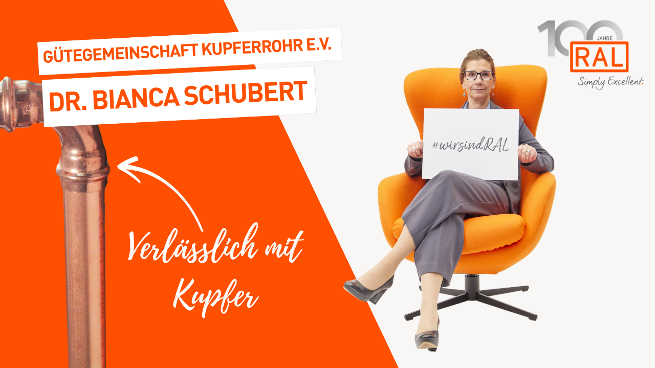 Videovorschaubild #wirsindRAL – Verlässlich mit Kupfer mit Dr. Bianca Schubert
