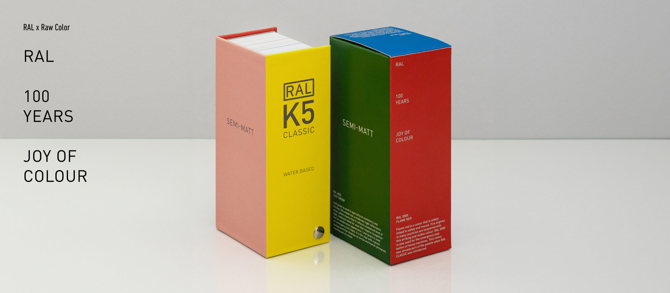 RAL Farben Jubiläumsfächer
